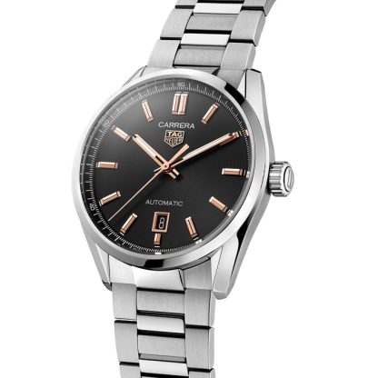 TAG Heuer Carrera Three-Hand 39mm Automatic Mens Watch WBN2113.BA0639 - Billede 2