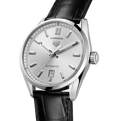TAG Heuer Carrera Three Hand Automatic Mens 39mm Watch WBN2111.FC6505 - Billede 2