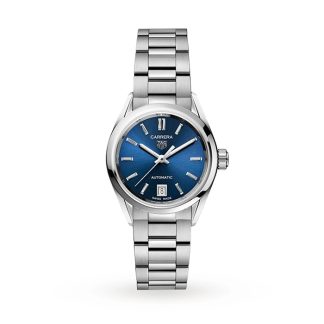 TAG Heuer Carrera trehånds 29 mm automatisk dameur WBN2411.BA0621