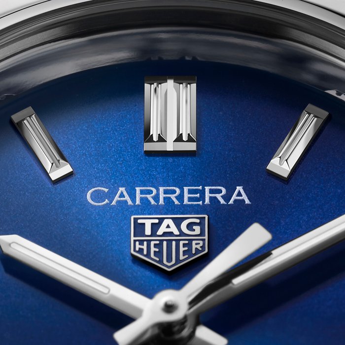 TAG Heuer Carrera trehånds 29 mm automatisk dameur WBN2411.BA0621 - Billede 5