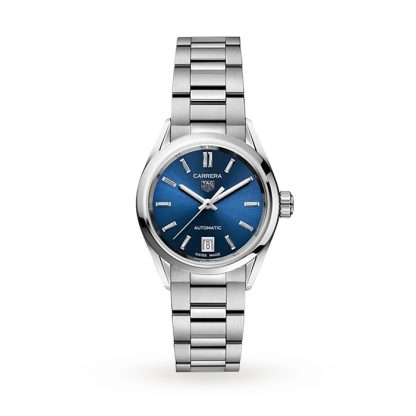 TAG Heuer Carrera trehånds 29 mm automatisk dameur WBN2411.BA0621