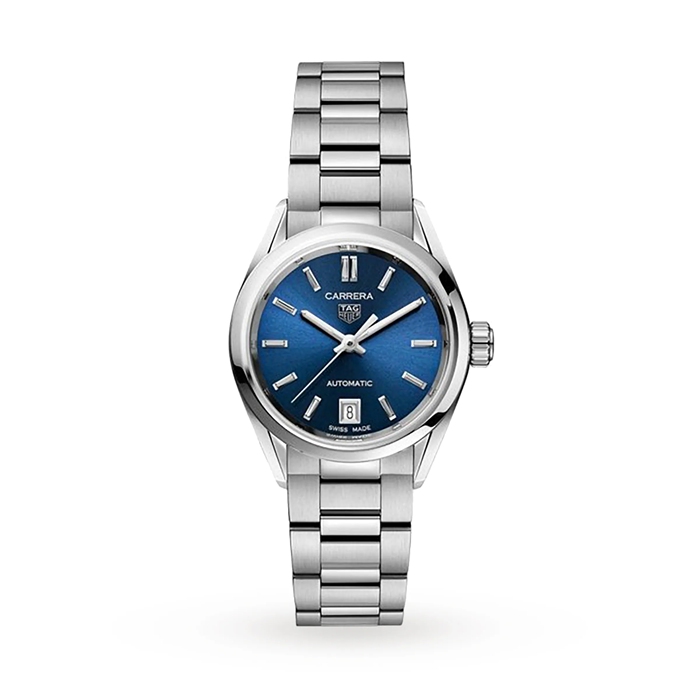 TAG Heuer Carrera trehånds 29 mm automatisk dameur WBN2411.BA0621