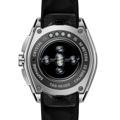 TAG Heuer Connected Calibre E5 40mm Unisex-ur Sort gummirem SBT8010.BT0002 - Billede 4