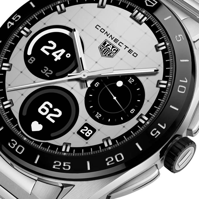 TAG Heuer Connected Calibre E5 45 mm herreur stålrem SBT8A10.BA0003 - Billede 2
