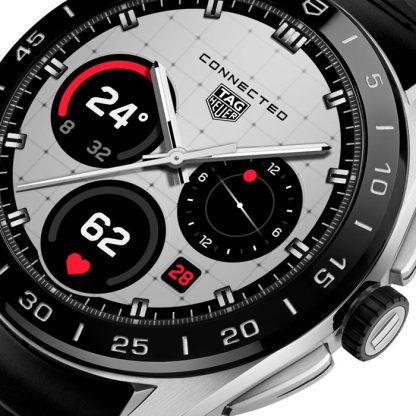 TAG Heuer Connected Calibre E5 45mm herreur sort gummirem SBT8A10.BT6292 - Billede 2