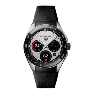 TAG Heuer Connected Calibre E5 45mm herreur sort gummirem SBT8A10.BT6292