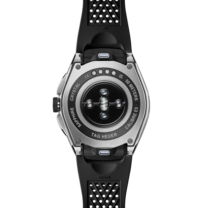 TAG Heuer Connected Calibre E5 45mm herreur sort gummirem SBT8A10.BT6292 - Billede 3