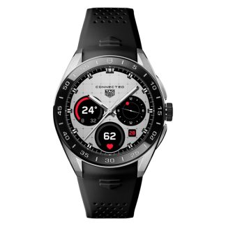 TAG Heuer Connected Calibre E5 45mm herreur sort gummirem SBT8A10.BT6292