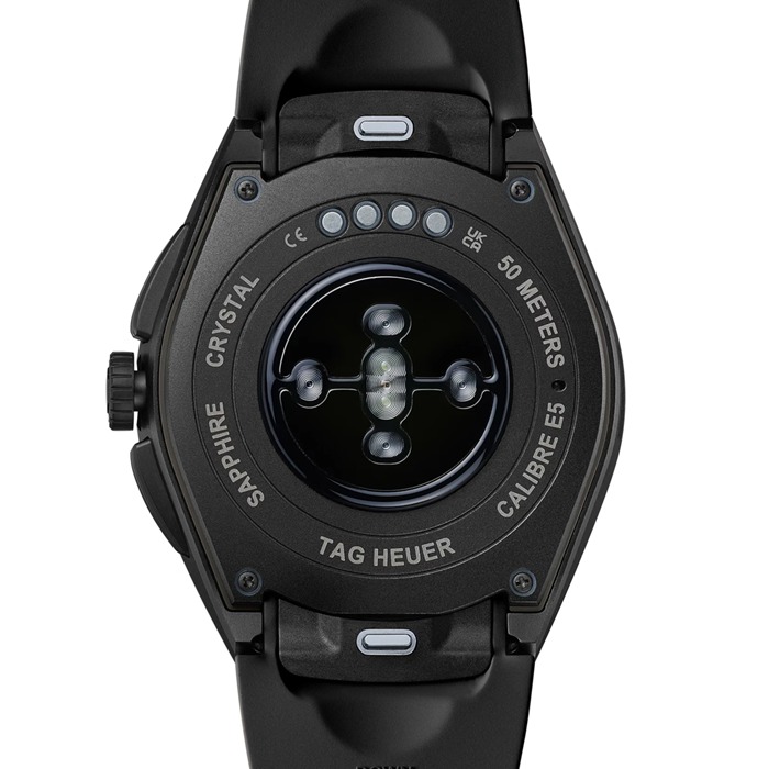 TAG Heuer Connected Calibre E5 45mm herreur titanium sort gummirem SBT8A80.BT6293 - Billede 4