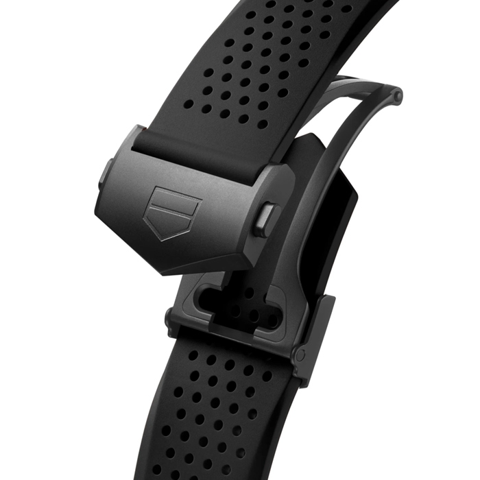 TAG Heuer Connected Calibre E5 45mm herreur titanium sort gummirem SBT8A80.BT6293 - Billede 5