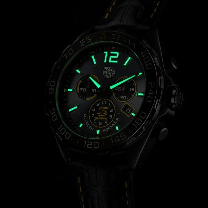 TAG Heuer Formel 1 Senna Special Edition 43 mm herreur CAZ101AJ.FC6487 - Billede 4