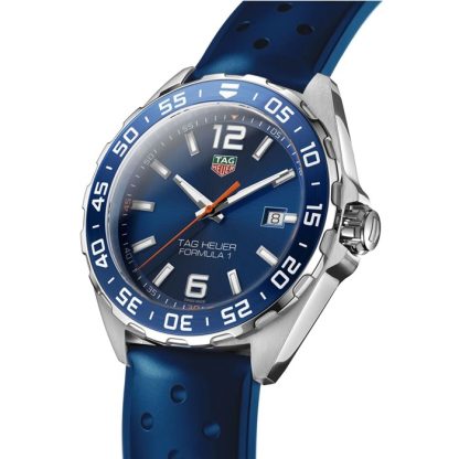 TAG Heuer Formula 1 43mm herreur blå WAZ1010.FT8099 - Billede 2
