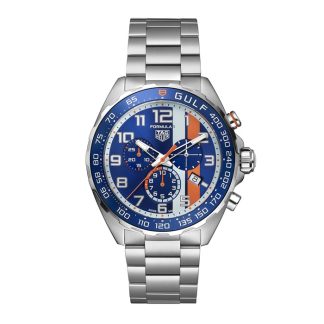 TAG Heuer Formula 1 Chronograph X Gulf 43mm herreur CAZ101AT.BA0842