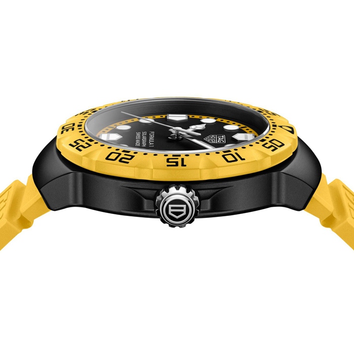 TAG Heuer Formula 1 Solargraph Limited Edition 38mm herreur gul WBY1117.FT8087 - Billede 4