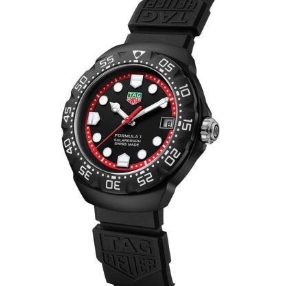 TAG Heuer Formula 1 Solargraph Limited Edition 38mm herreur sort WBY1114.FT8084 - Billede 2