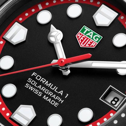 TAG Heuer Formula 1 Solargraph Limited Edition 38mm herreur sort WBY1114.FT8084 - Billede 3