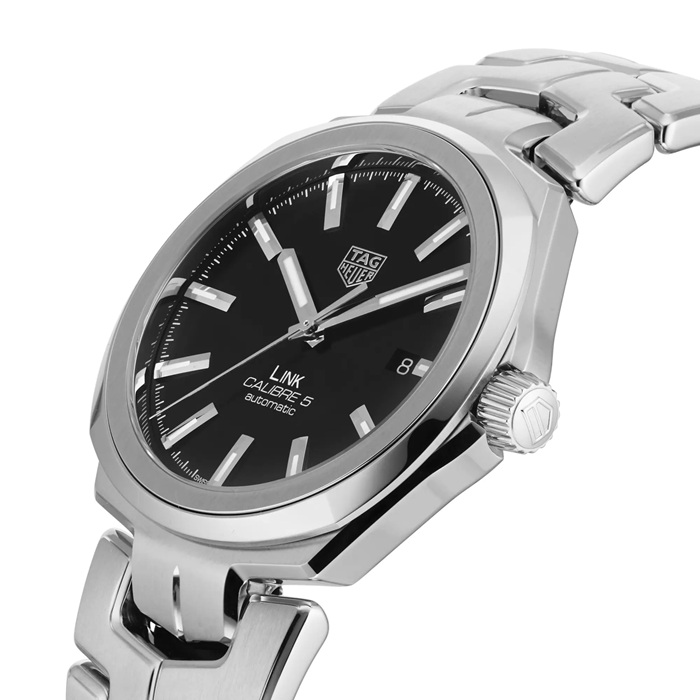 TAG Heuer Link Calibre 5 41mm Automatic Date Herreur WBC2110.BA0603 - Billede 5