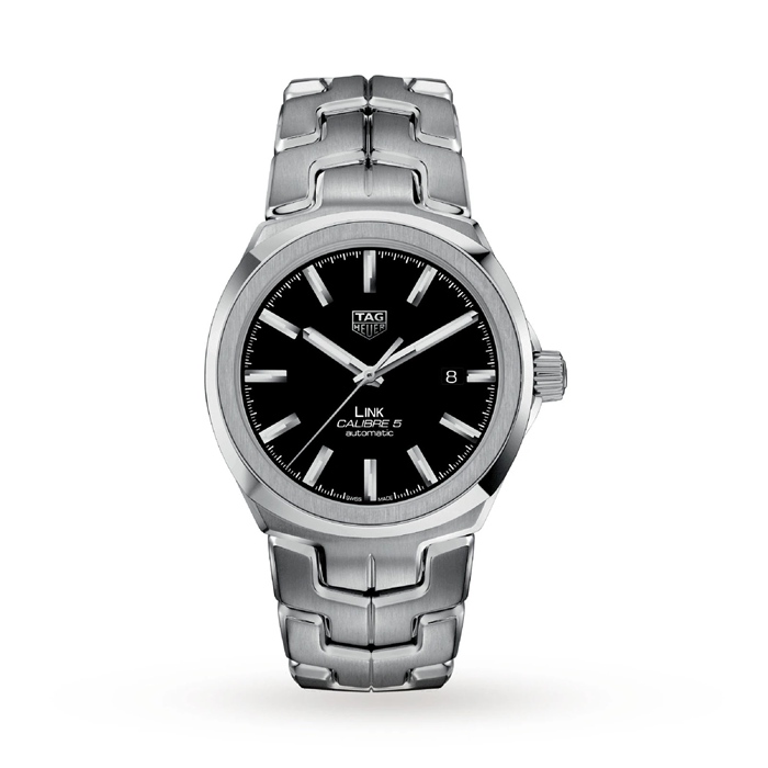 TAG Heuer Link Calibre 5 41mm Automatic Date Herreur WBC2110.BA0603