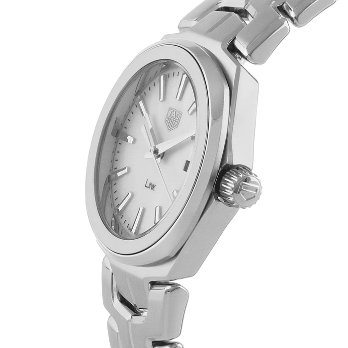 TAG Heuer Link Quartz Date Mother Of Pearl 32mm dameur WBC1310.BA0600 - Billede 2