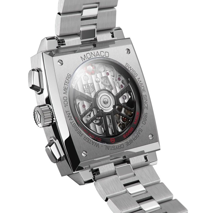 TAG Heuer Monaco Calibre Heuer 02 39mm herreur CBL2111.BA0644 - Billede 2