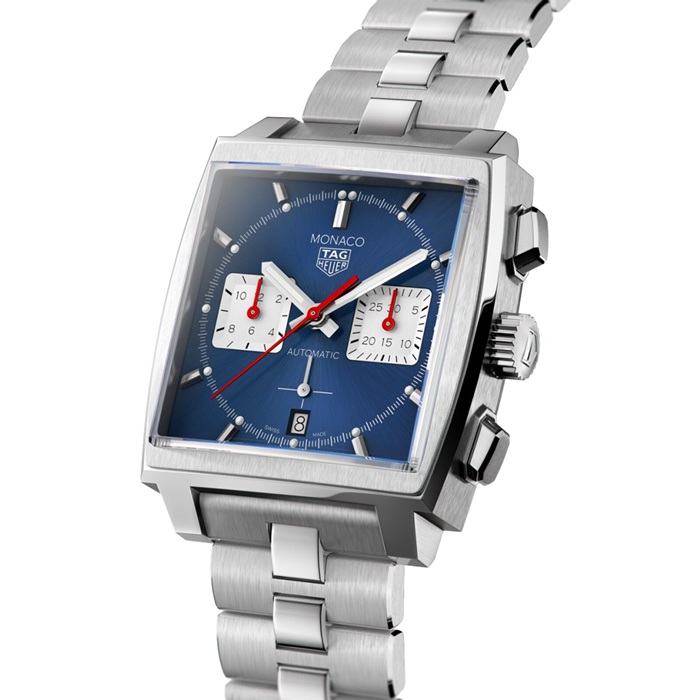 TAG Heuer Monaco Calibre Heuer 02 39mm herreur CBL2111.BA0644 - Billede 4