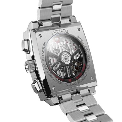 TAG Heuer Monaco Calibre Heuer 02 39mm herreur CBL2113.BA0644 - Billede 3