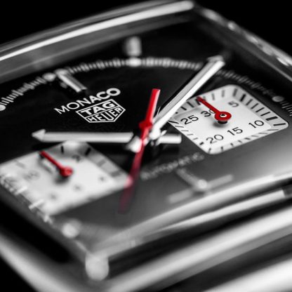 TAG Heuer Monaco Calibre Heuer 02 39mm herreur CBL2113.BA0644 - Billede 5