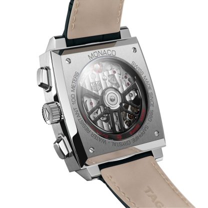 TAG Heuer Monaco Calibre Heuer 02 39mm herreur CBL2113.FC6177 - Billede 3