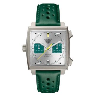 TAG Heuer Monaco Chronograph Racing Green 39mm herreur CAW218E.FC6565