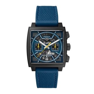TAG Heuer Monaco Skeleton 39mm herreur blå CBL2188.FT6261