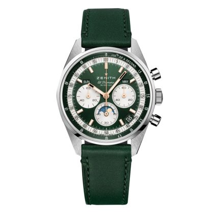 Zenith Chronomaster Original 38mm Boutique Edition Herreur Grøn 03.3400.3610/40.C912