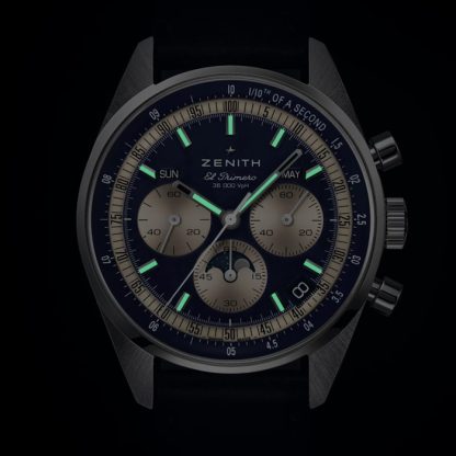 Zenith Chronomaster Original Lapis Lazuli 38mm herreur 03.3400.3610/51.C910 - Billede 3