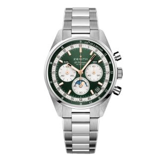 Zenith Chronomaster Original Steel 38mm Boutique Edition Herreur Grøn 03.3400.3610/40.M3200