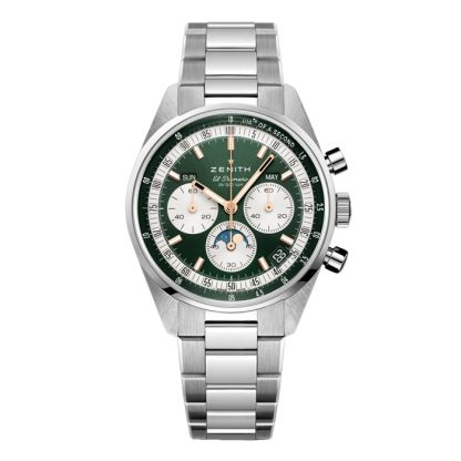 Zenith Chronomaster Original Steel 38mm Boutique Edition Herreur Grøn 03.3400.3610/40.M3200