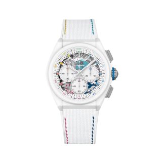 Zenith Defy 21 Chroma II Limited Edition 44mm herreur hvid 49.9014.9004/01.R953