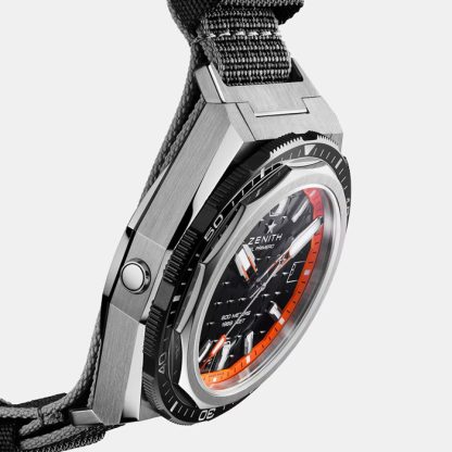 Zenith Defy Extreme Diver 42,5 mm herreur sort udskiftelig rem 95.9600.3620/21.I300 - Billede 4
