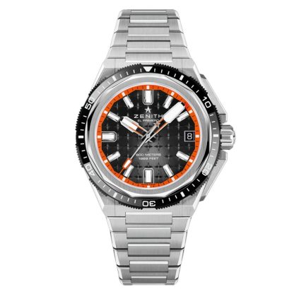 Zenith Defy Extreme Diver 42,5 mm herreur sort udskiftelig rem 95.9600.3620/21.I300