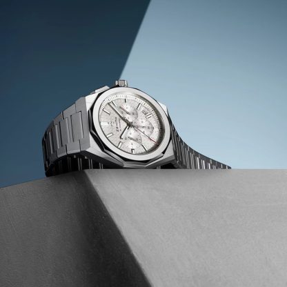 Zenith Defy Skyline Chronograph 42mm herreur sølv udskiftelig rem 03.9500.3600/01.I001 - Billede 2