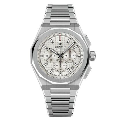 Zenith Defy Skyline Chronograph 42mm herreur sølv udskiftelig rem 03.9500.3600/01.I001