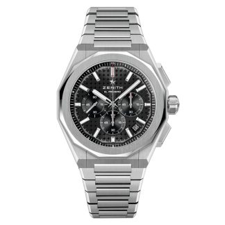 Zenith Defy Skyline Chronograph 42mm herreur sort udskiftelig rem 03.9500.3600/21.I001