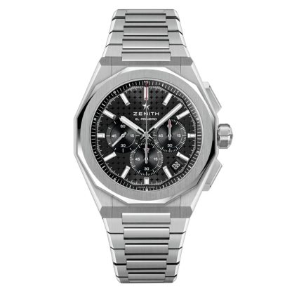 Zenith Defy Skyline Chronograph 42mm herreur sort udskiftelig rem 03.9500.3600/21.I001