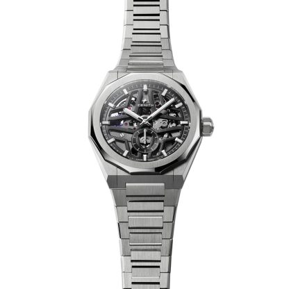 Zenith Defy Skyline Skeleton Steel 41mm Black 03.9300.3620/78.I001 - Billede 2