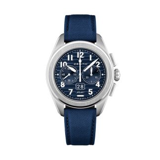 Zenith Pilot Automatic 42,5 mm herreur blå 2 remme 03.4000.3652/51.I003