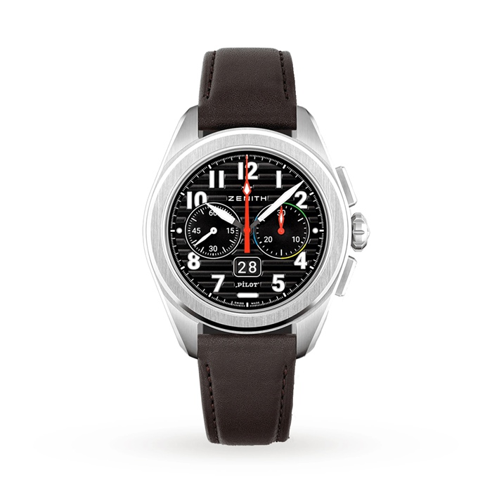 Zenith Pilot Big Date Flyback 42,5 mm herreur 03.4000.3652/21.I001 - Billede 2
